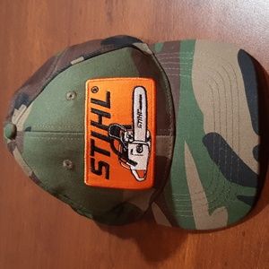 Authentic STIHL adjustable CAMO baseball Cap
